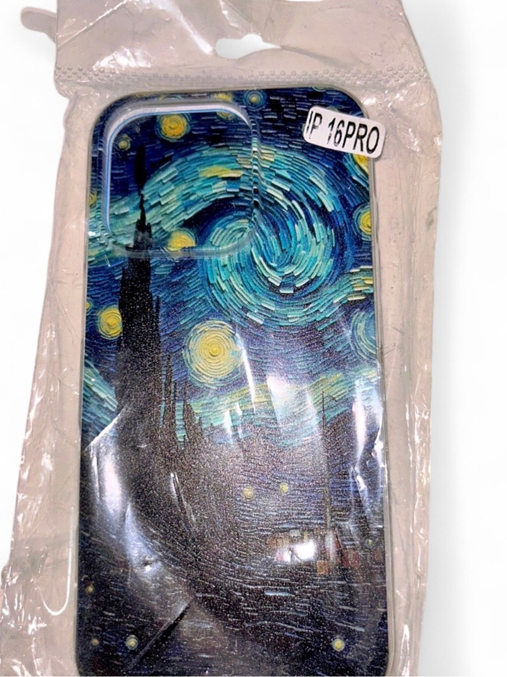 Starry Night Art Phone Case for iPhone 16 Pro